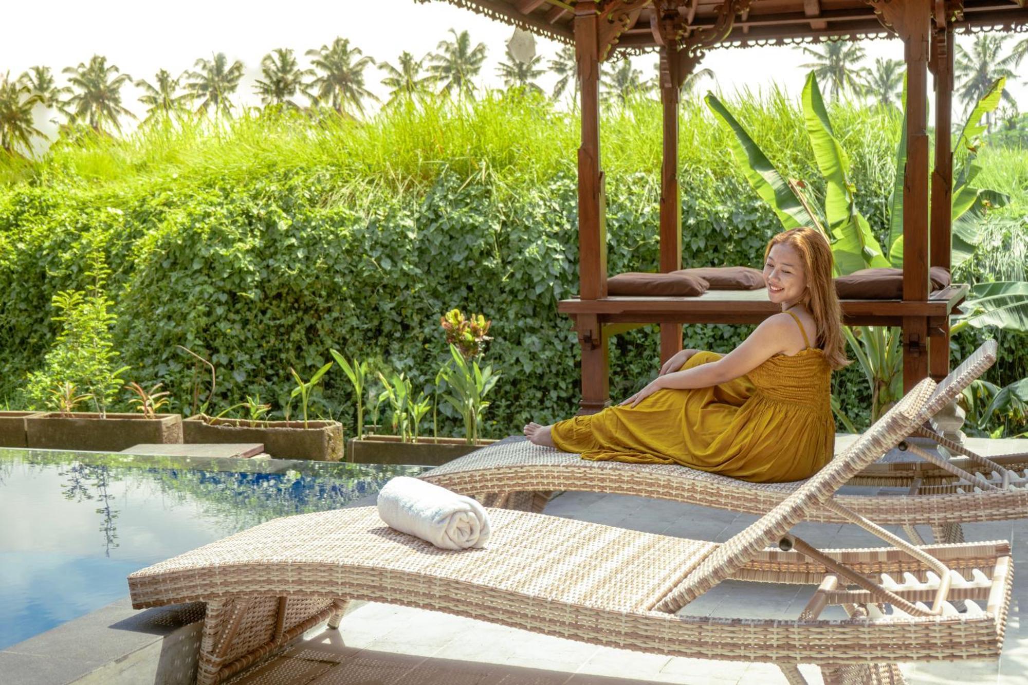 Puri Prana Guest House Ubud Exterior foto